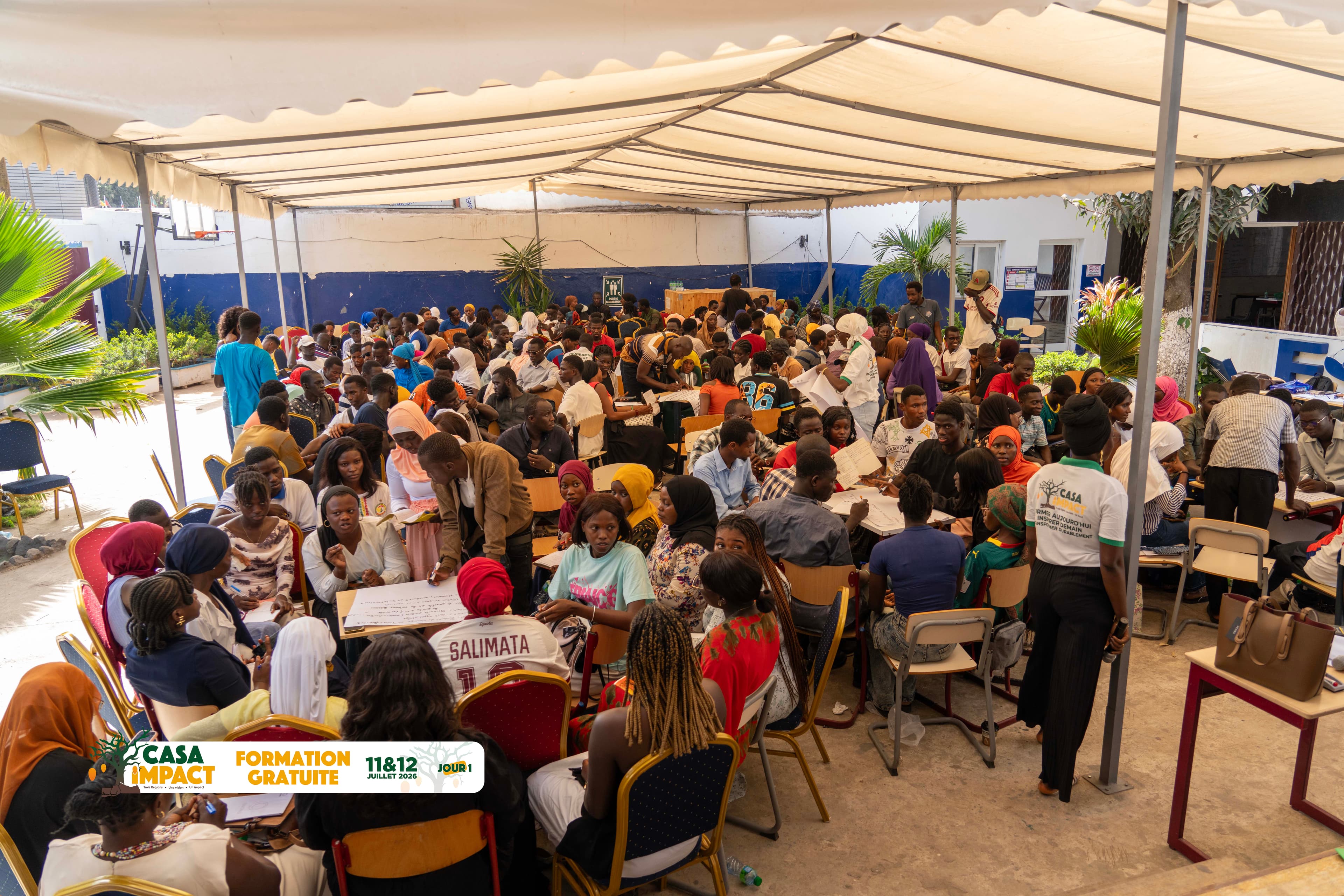 Domaines d'action et jeunesse de Casa Impact